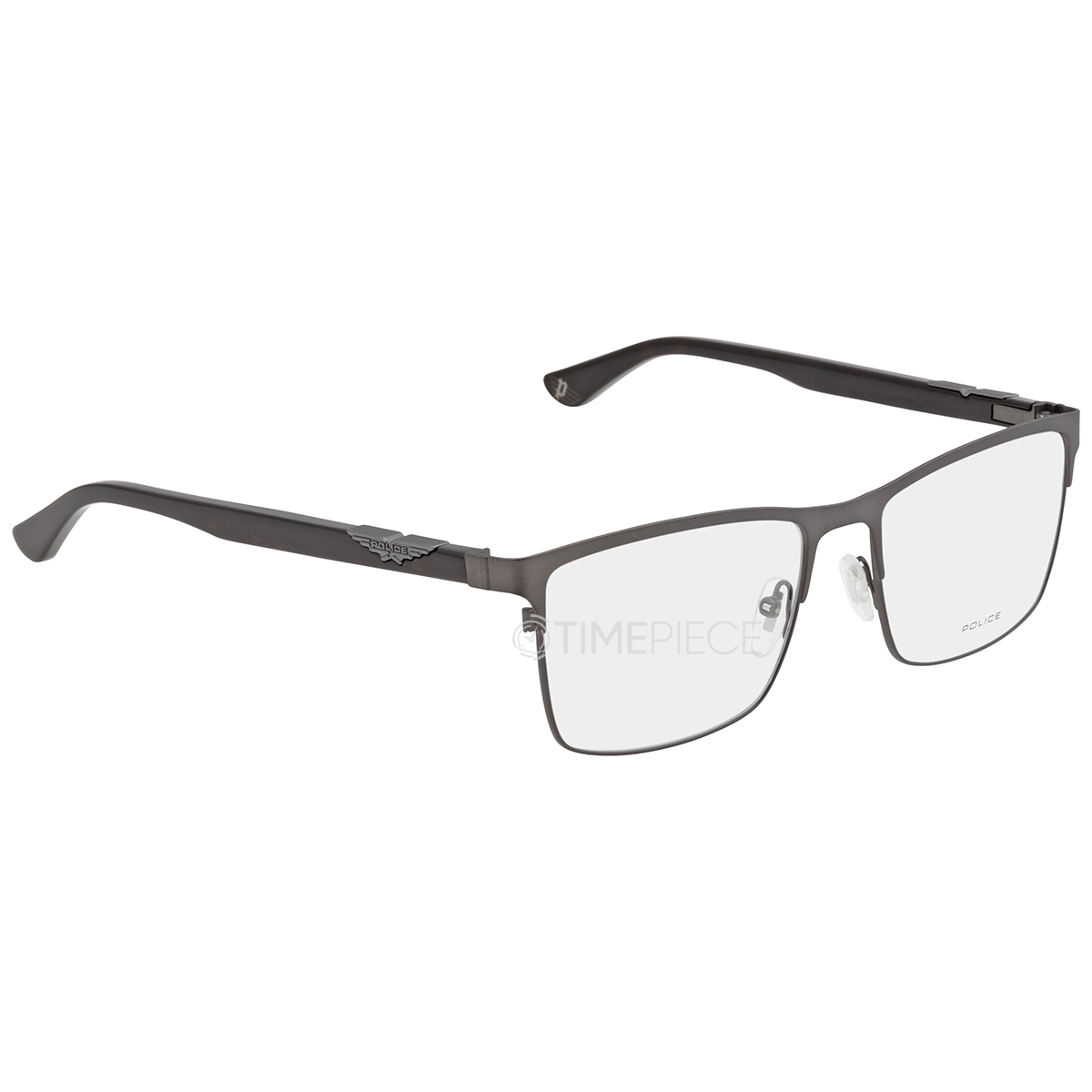 Police Demo Rectangular Mens Eyeglasses VPL885 0627 57