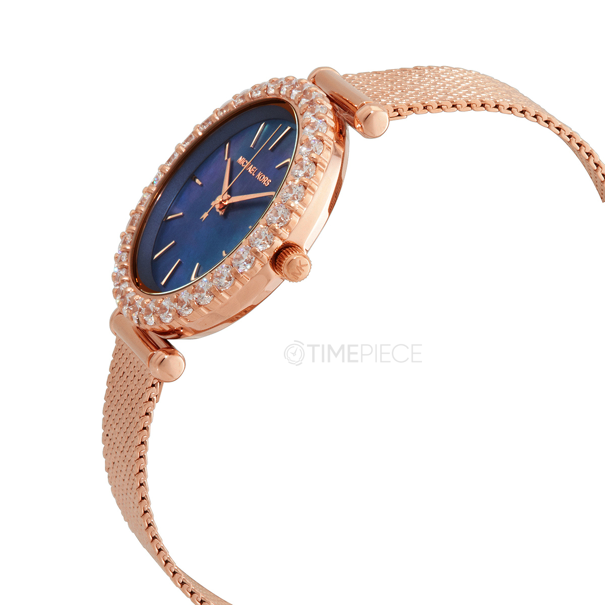 Michael Kors Darci Quartz Crystal Blue Dial Ladies Watch MK4630