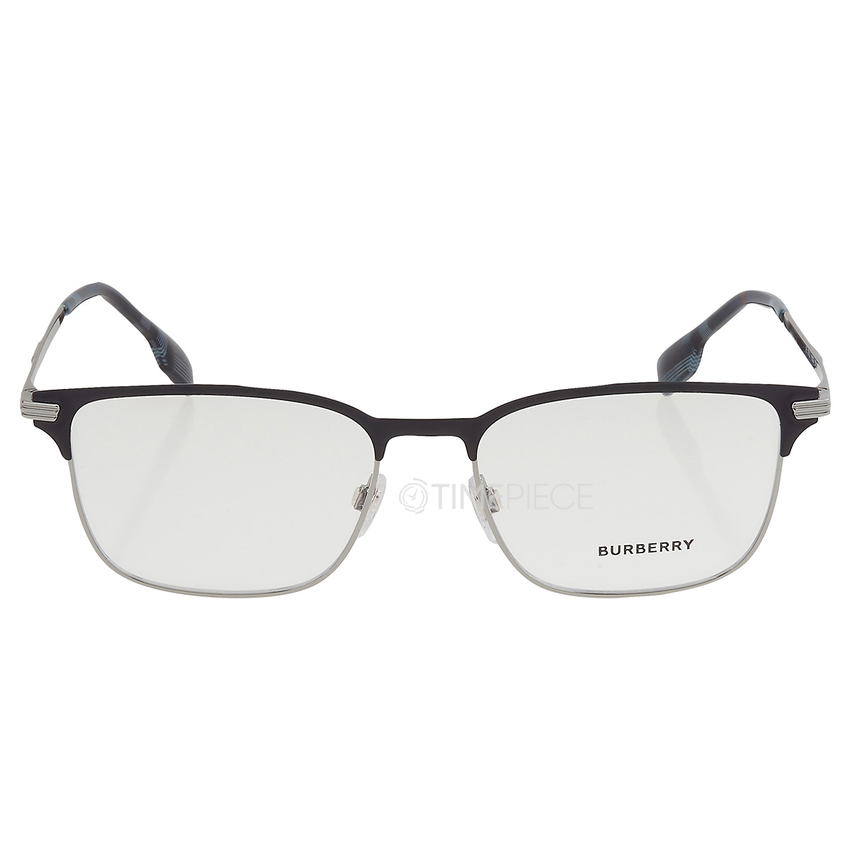 Burberry Demo Rectangular Mens Eyeglasses BE1372 1003 57