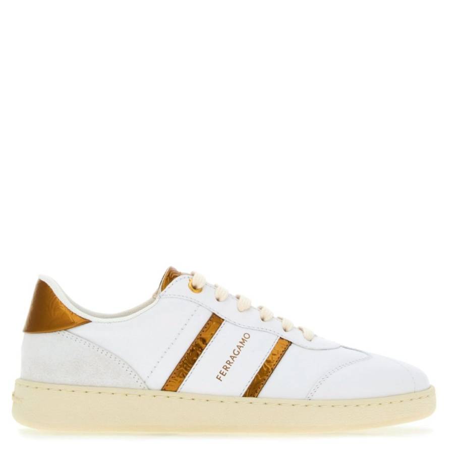 Ferragamo Achille 2 Low-Top Sneakers