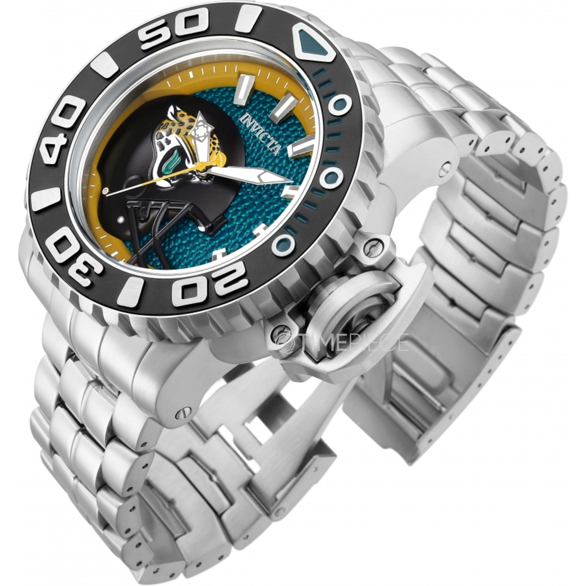 Invicta NFL Men's 58mm Tennessee Titans Automatic Silver-tone Stainless  Steel Bracelet Watch 