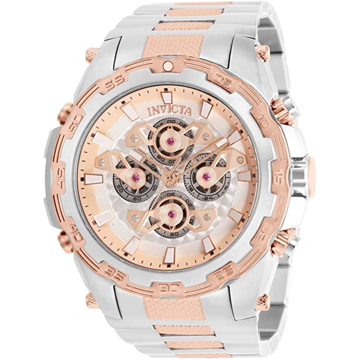 Invicta Specialty Chronograph Quartz Silver Dial Mens Watch 34229