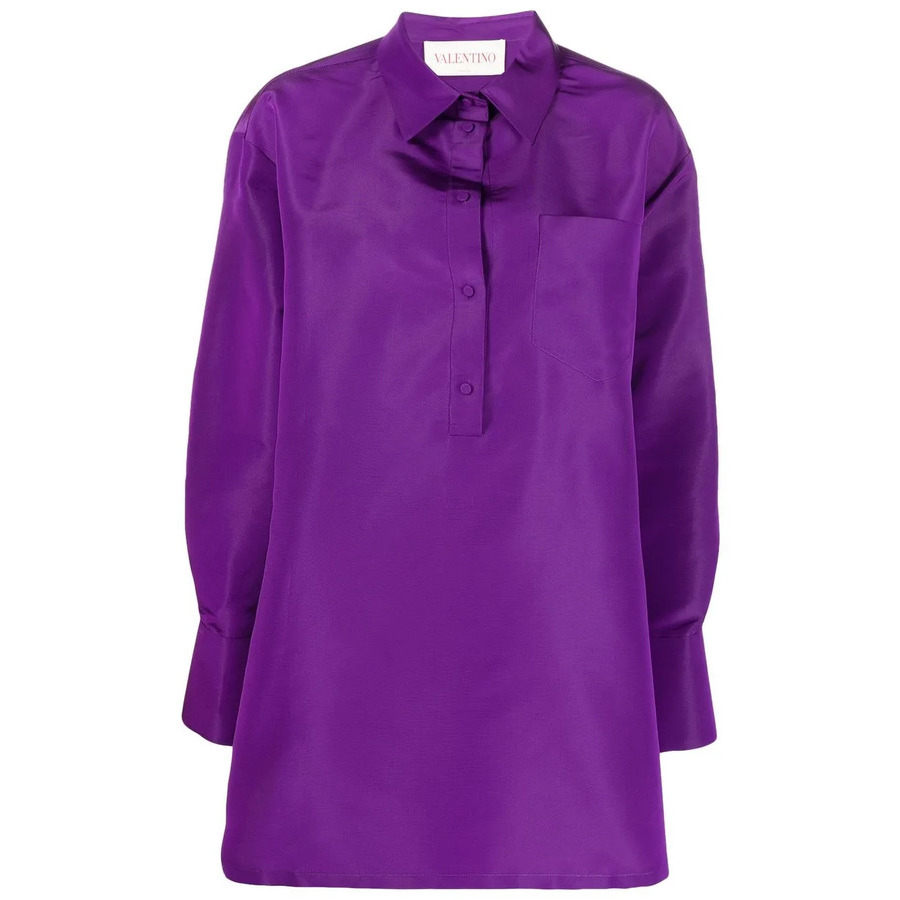 Valentino Garavani Long-Sleeve Button-Up Shirt