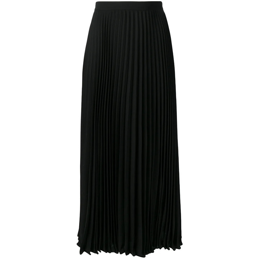 Valentino Garavani Pleated Midi Skirt