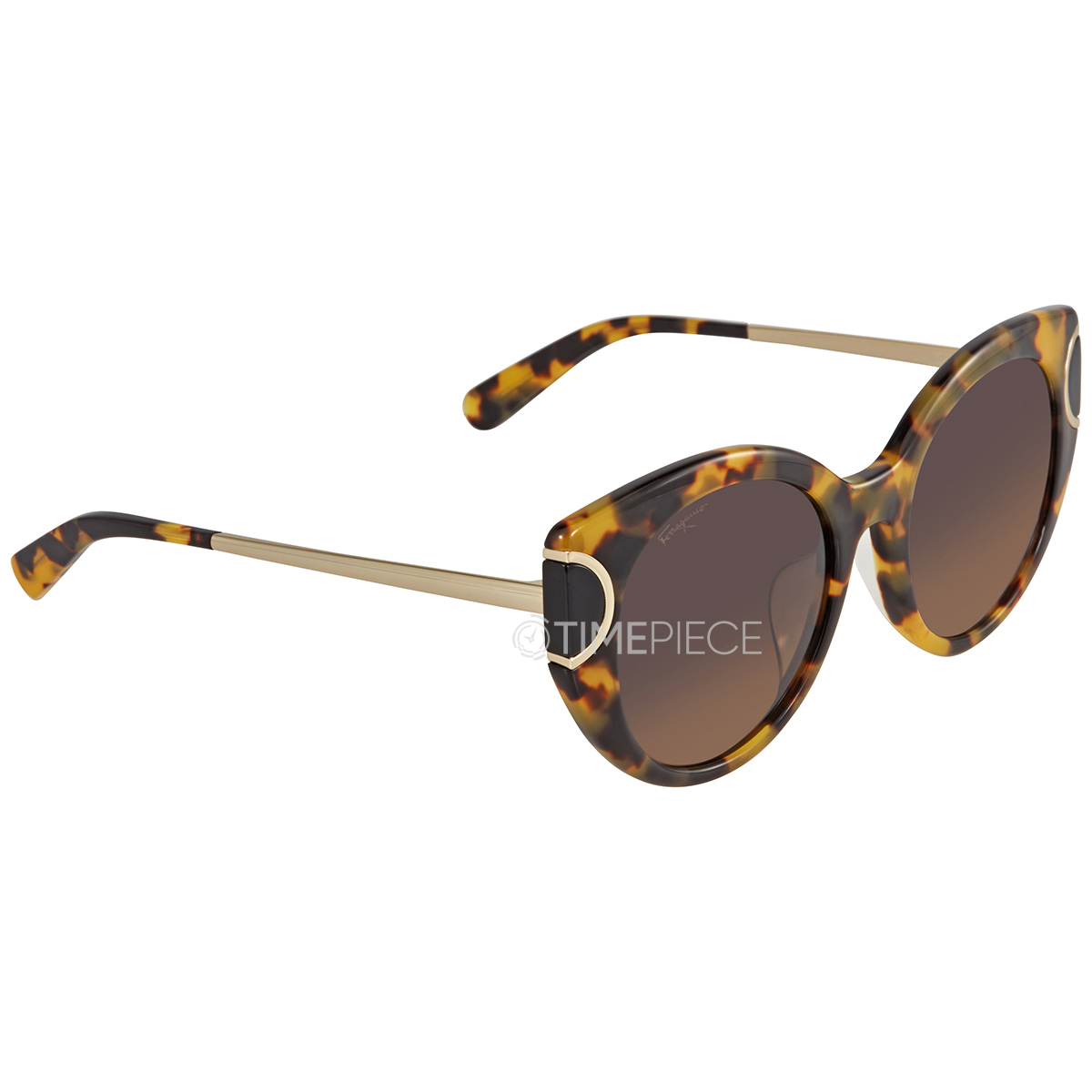 Salvatore Ferragamo Brown Gradient Cat Eye Ladies Sunglasses Sf840sa 215 54 