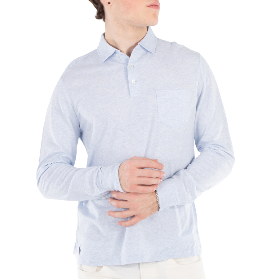 Polo Ralph Lauren Long-Sleeve Cotton Polo Shirt