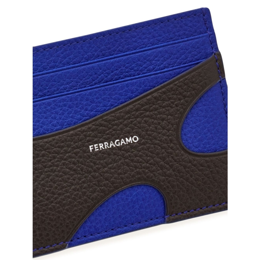 Ferragamo Cut Out Detail Credit Card Holder