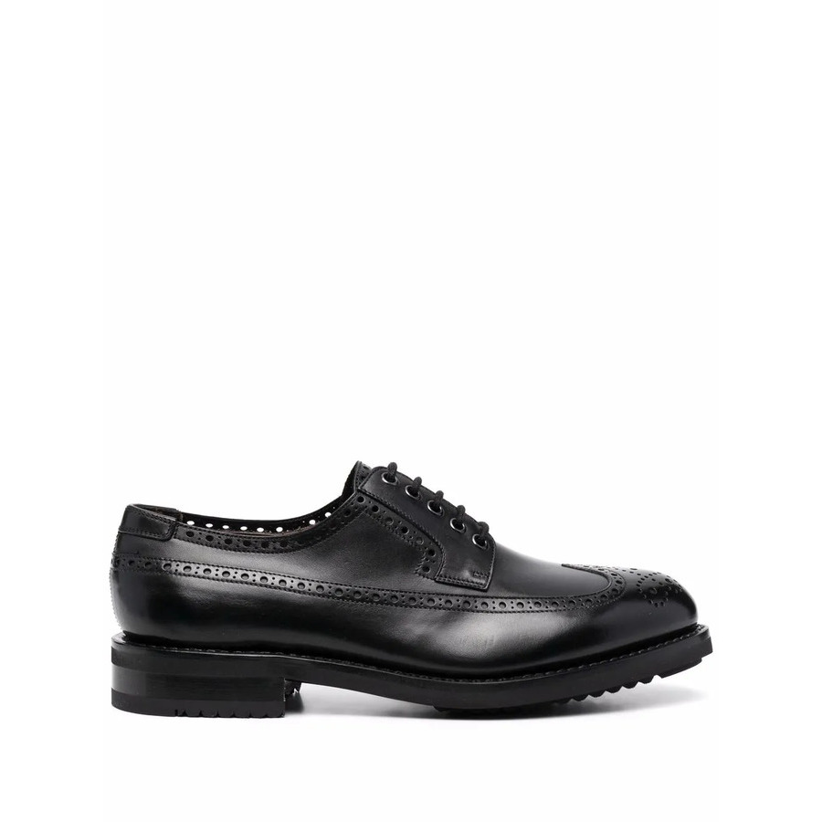 Ferragamo Mens Black Derby Oxfords & Derbys
