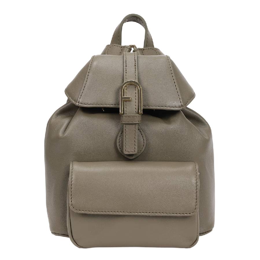 Furla Mini Leather Flow Backpack