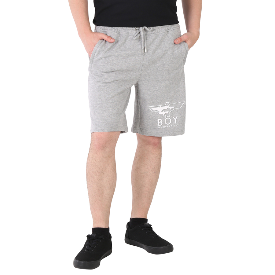 Boy London Mens Grey Boy Myriad Eagle Shorts