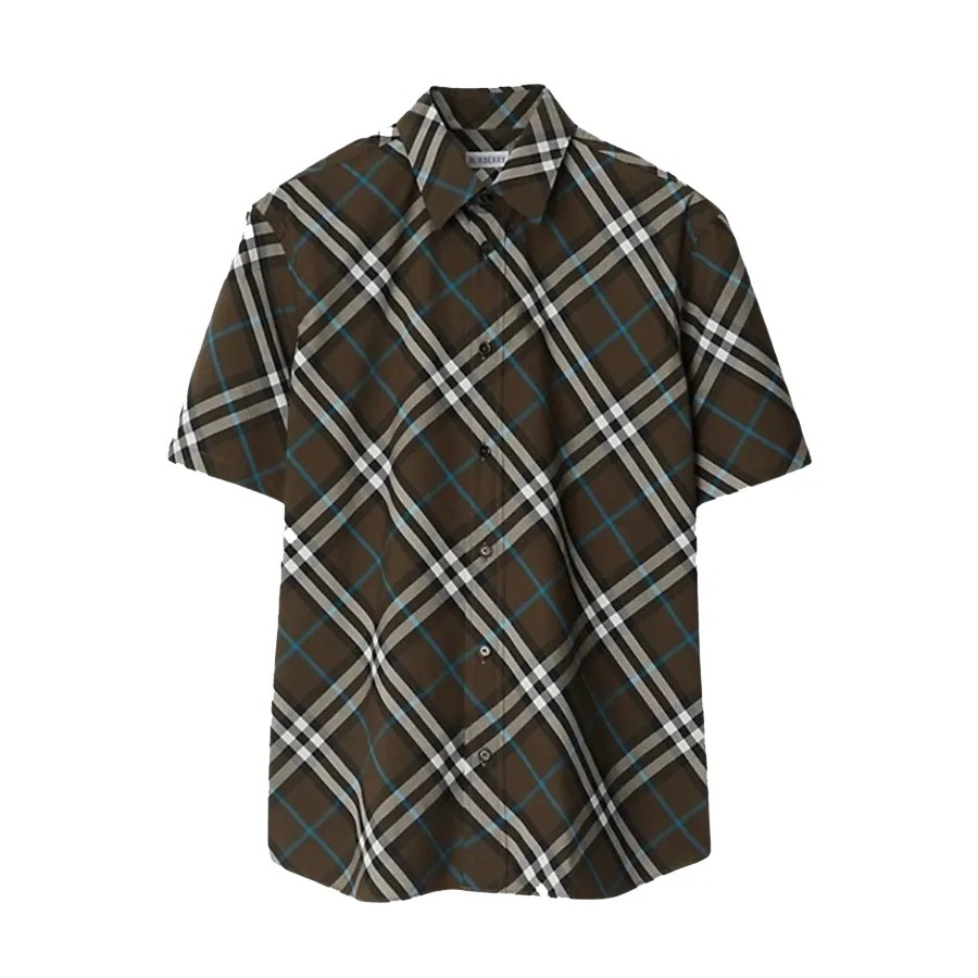 Burberry Check Cotton Poplin Classic-Fit Shirt