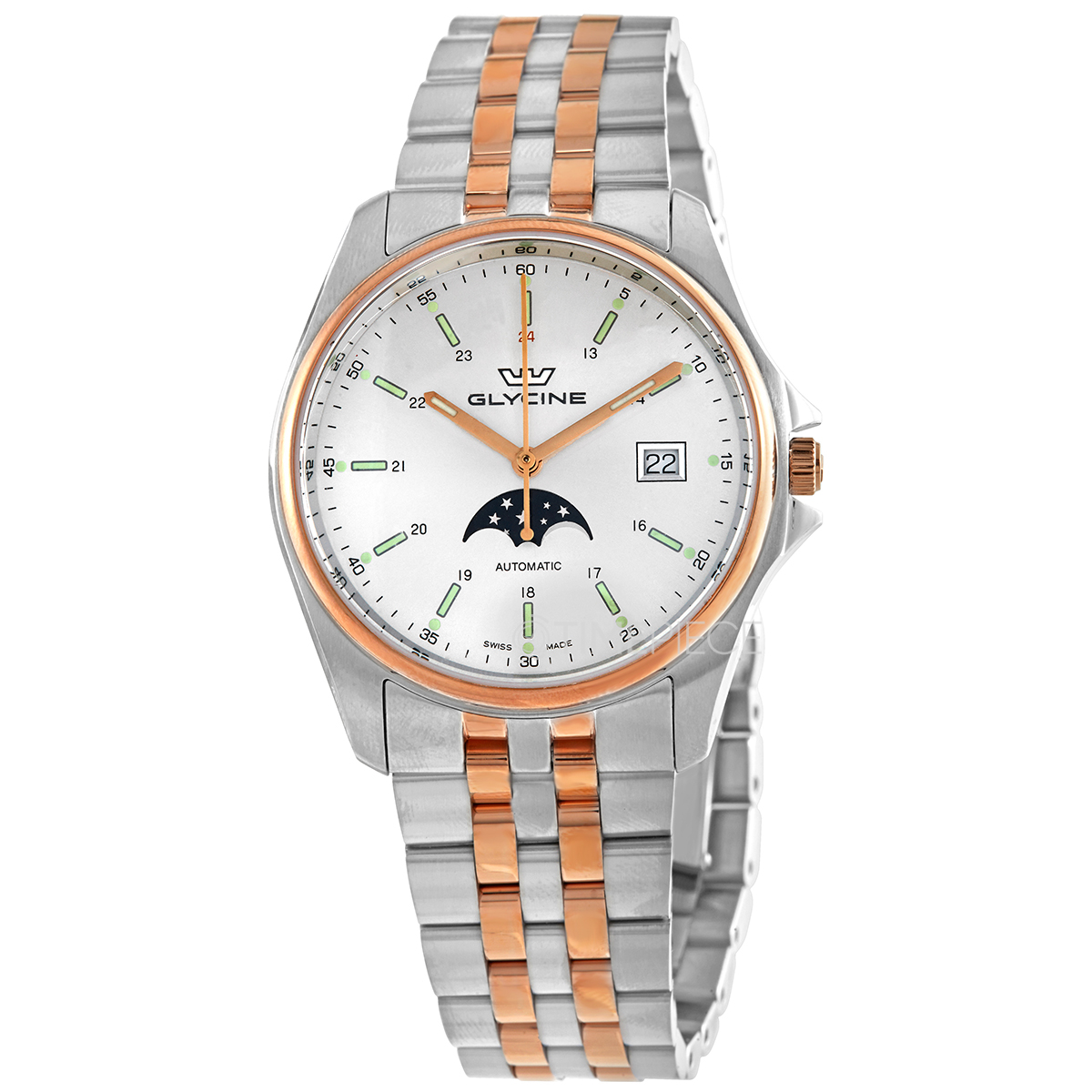 Glycine moonphase 36mm new arrivals