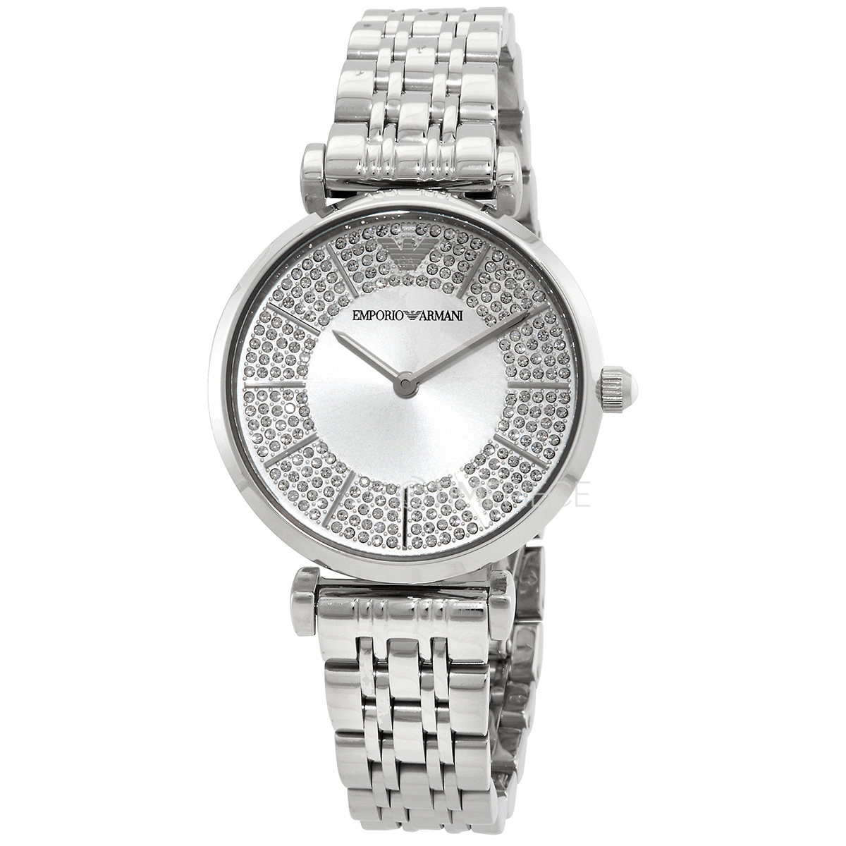 Emporio Armani Quartz Silver Dial Ladies Watch AR11445