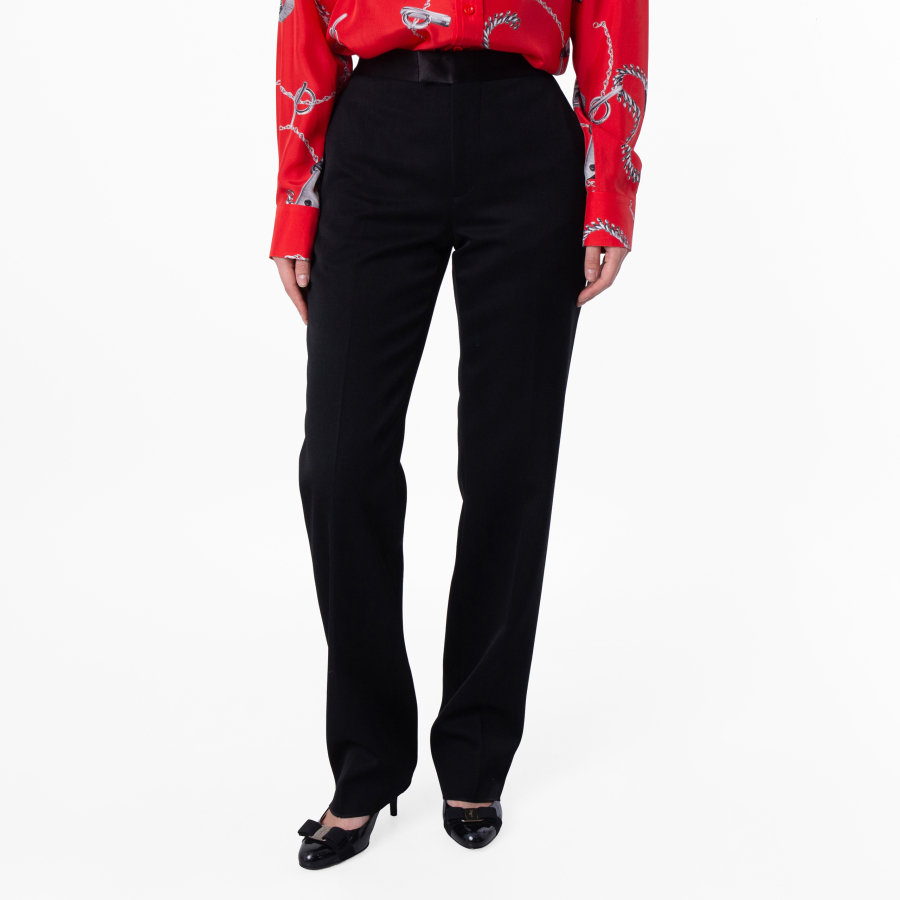 Burberry Wool Tailored Trousers