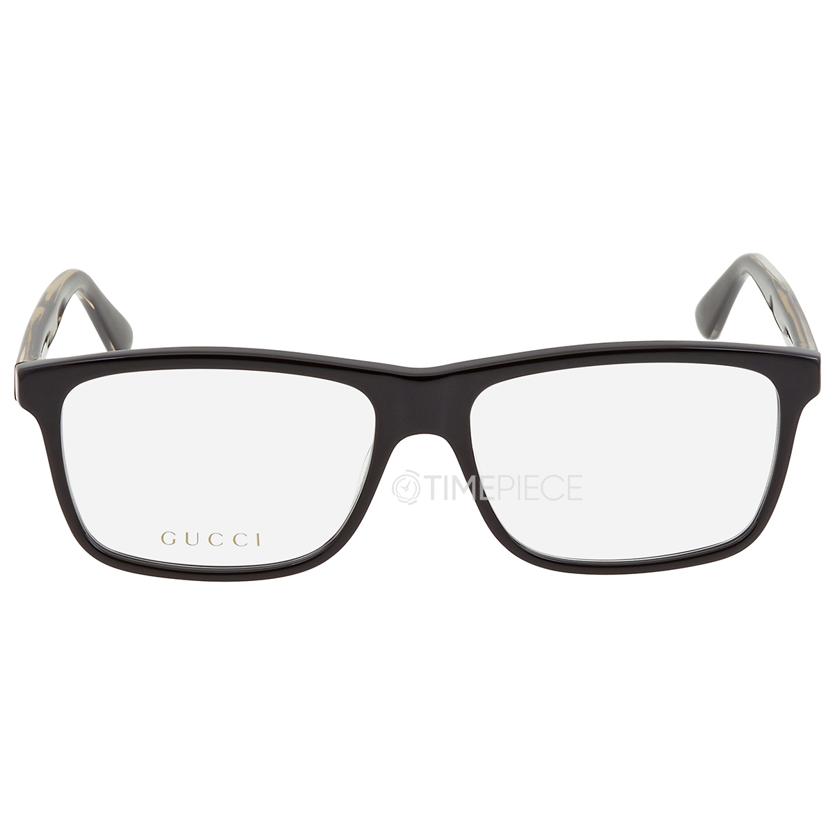 Gucci Demo Square Unisex Eyeglasses Gg0384o 004 57