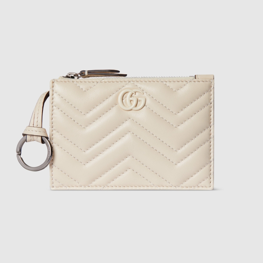 Gucci GG Marmont Zip Key Pouch