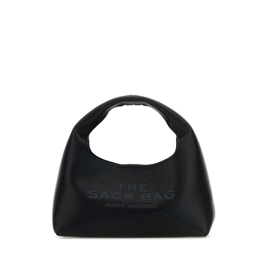 MARC JACOBS Marc Jacobs The Mini Sack Bag in Tonal Black