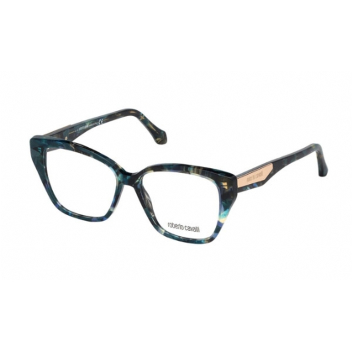 Roberto Cavalli Ladies Tortoise Round Eyeglass Frames Rc508305653