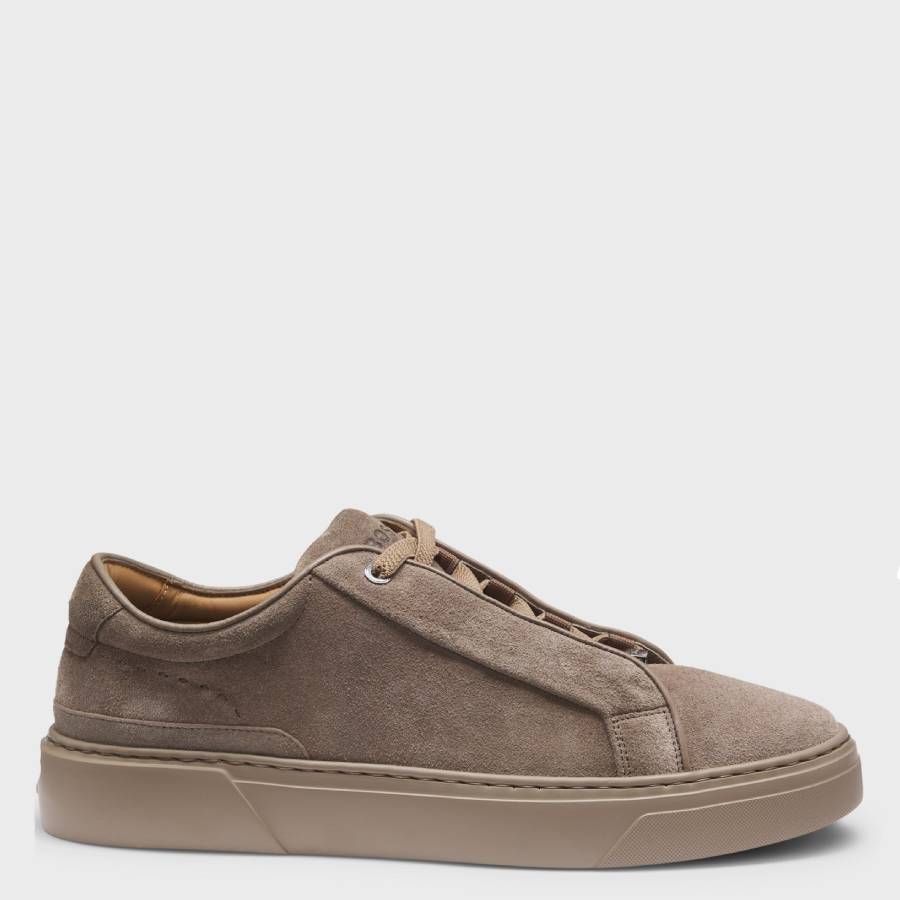 Hugo Boss Gary Suede Low-Top TrainersBrand Size 40