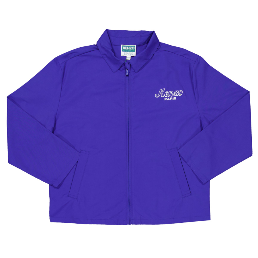 Kenzo Kids Logo Embroidered Varsity Jacket