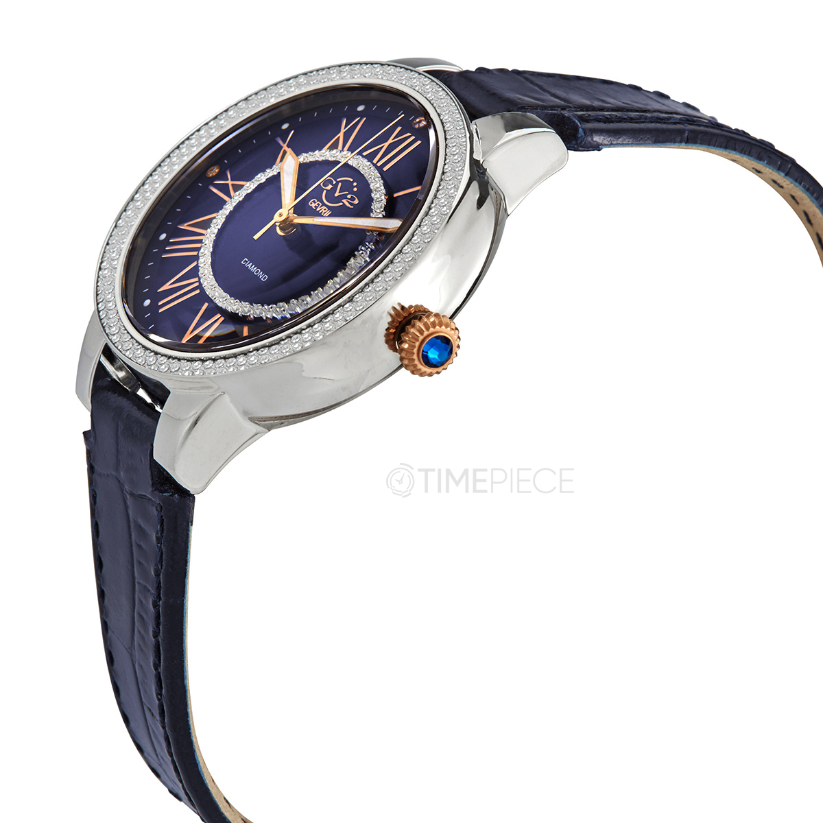 GV2 by Gevril Astor II Blue Dial Ladies Watch 9149 L5