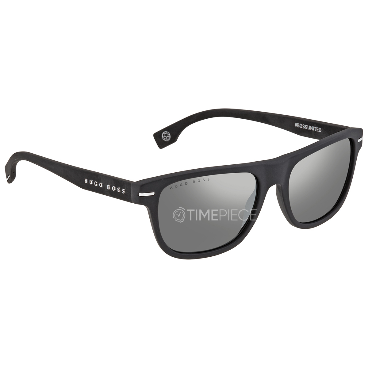Hugo Boss Silver Square Mens Sunglasses BOSS 1322/S 0124/T4 55
