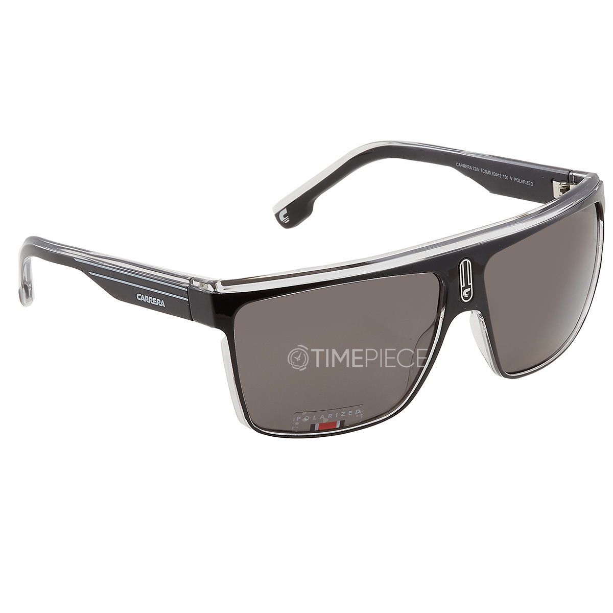 Carrera Polarized Grey Browline Mens Sunglasses CARRERA 22/N 07C5/M9 63