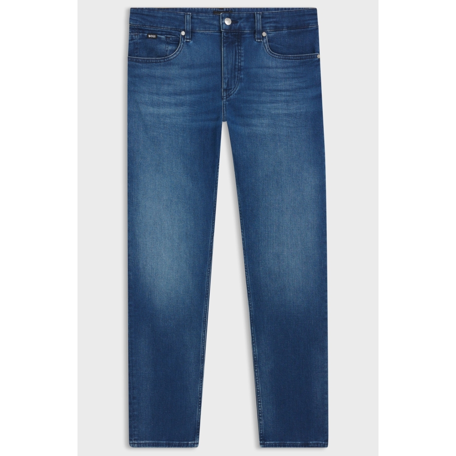 Hugo Boss Slim-Fit Jeans In Super-Soft Stretch Denim