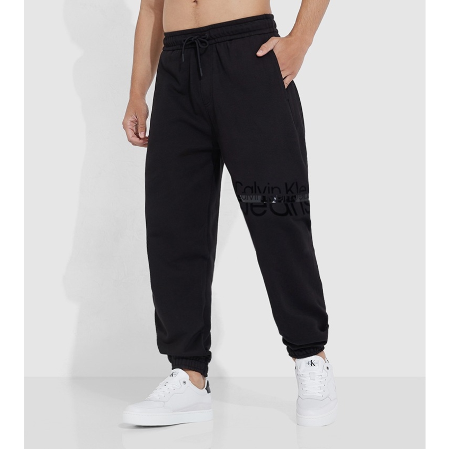 Calvin Klein Disrupted Lacquer Mid Rise Joggers
