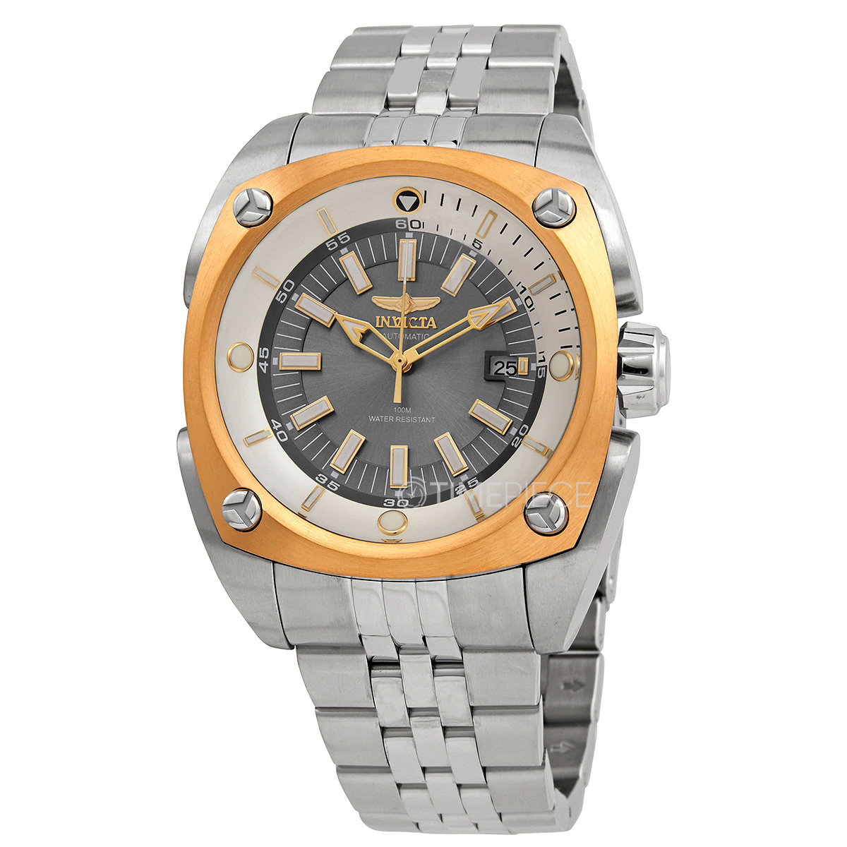 Invicta Reserve Automatic Charcoal Dial Mens Watch 32061