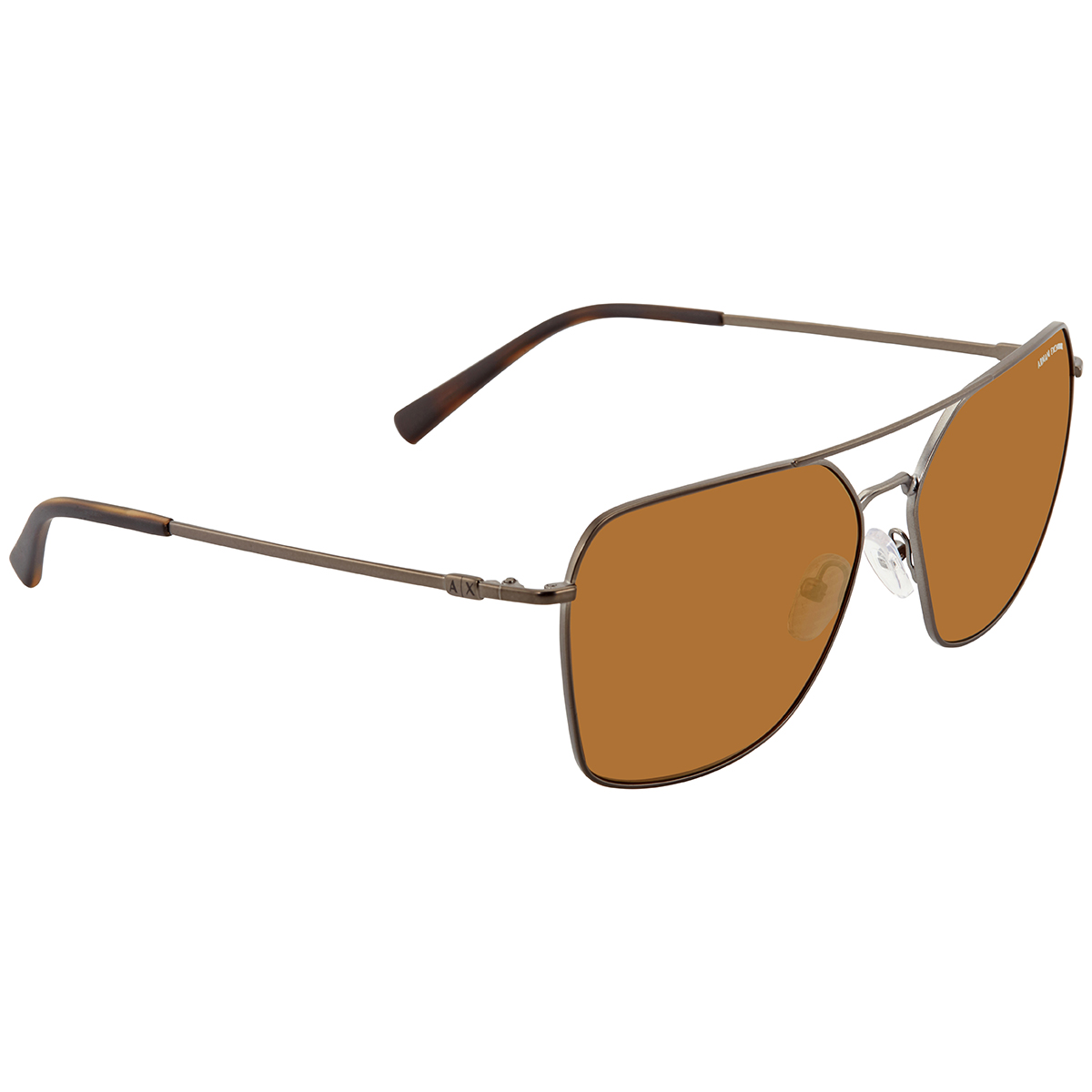Armani Exchange Brown Square Sunglasses AX2029S 60886R 60