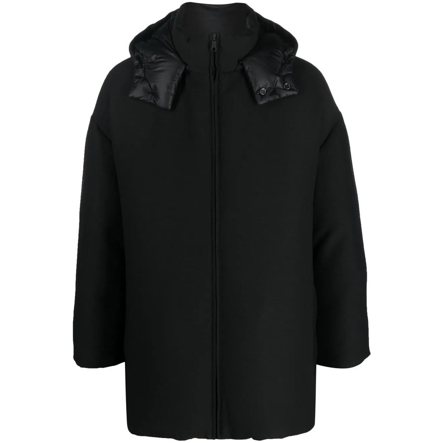 Valentino Garavani Zip-Up Hooded Coat