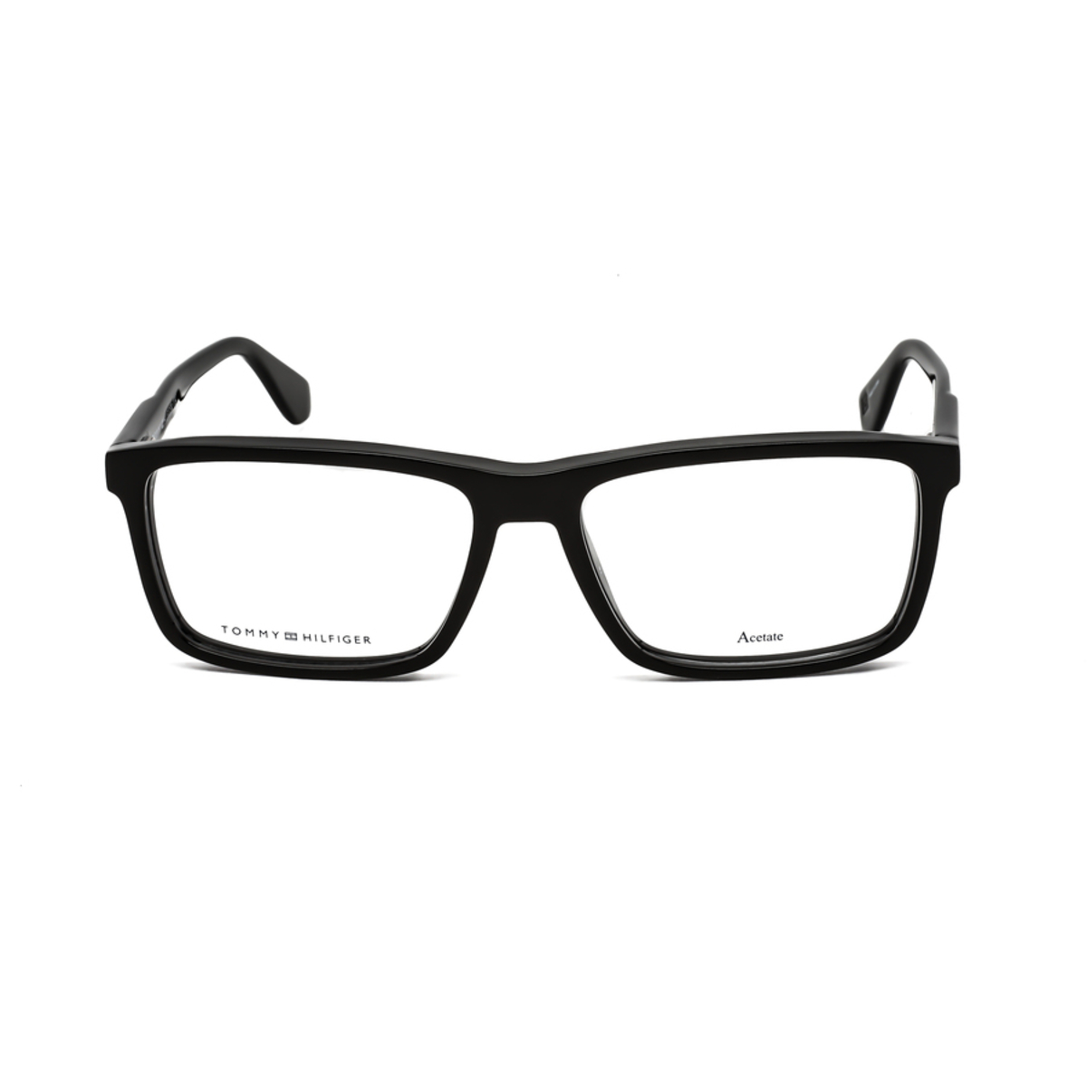 Tommy Hilfiger Demo Rectangular Mens Eyeglasses Th 1549 0807 55