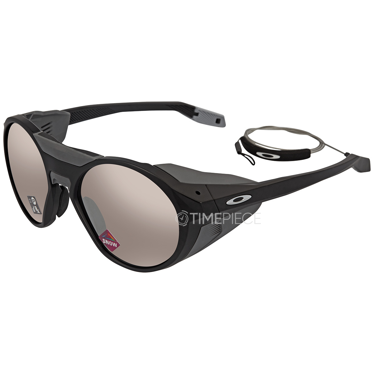 Oakley Clifden Prizm Snow Black Round Mens Sunglasses OO9440 944001 56