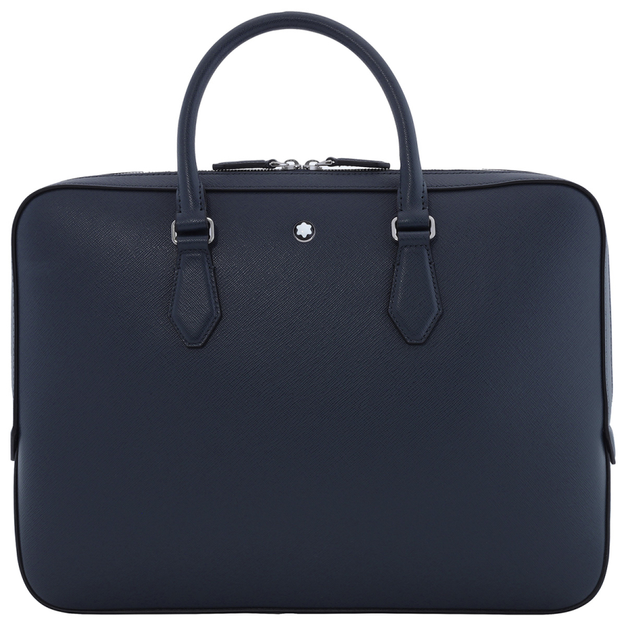 Montblanc Ink Blue Sartorial Thin Leather Document Case