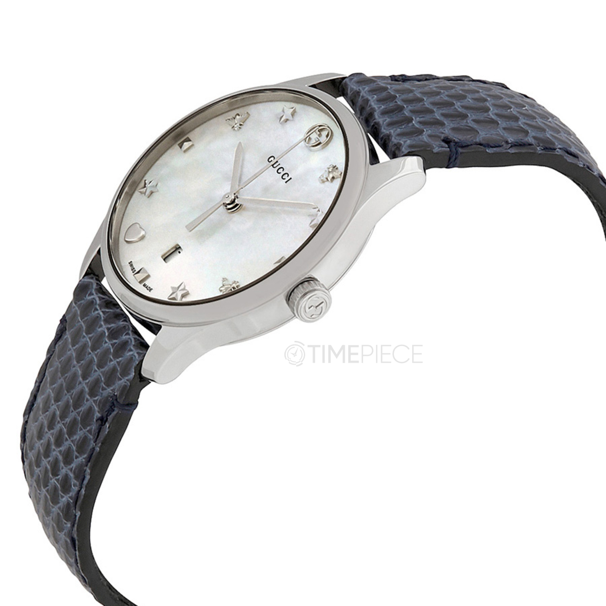 Gucci G Timeless Mother of Pearl Dial Ladies Watch YA126588