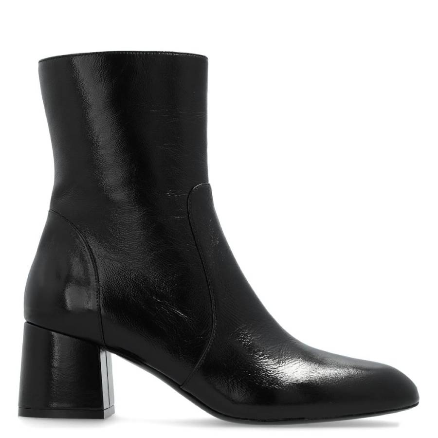 Flareblock Leather Boots