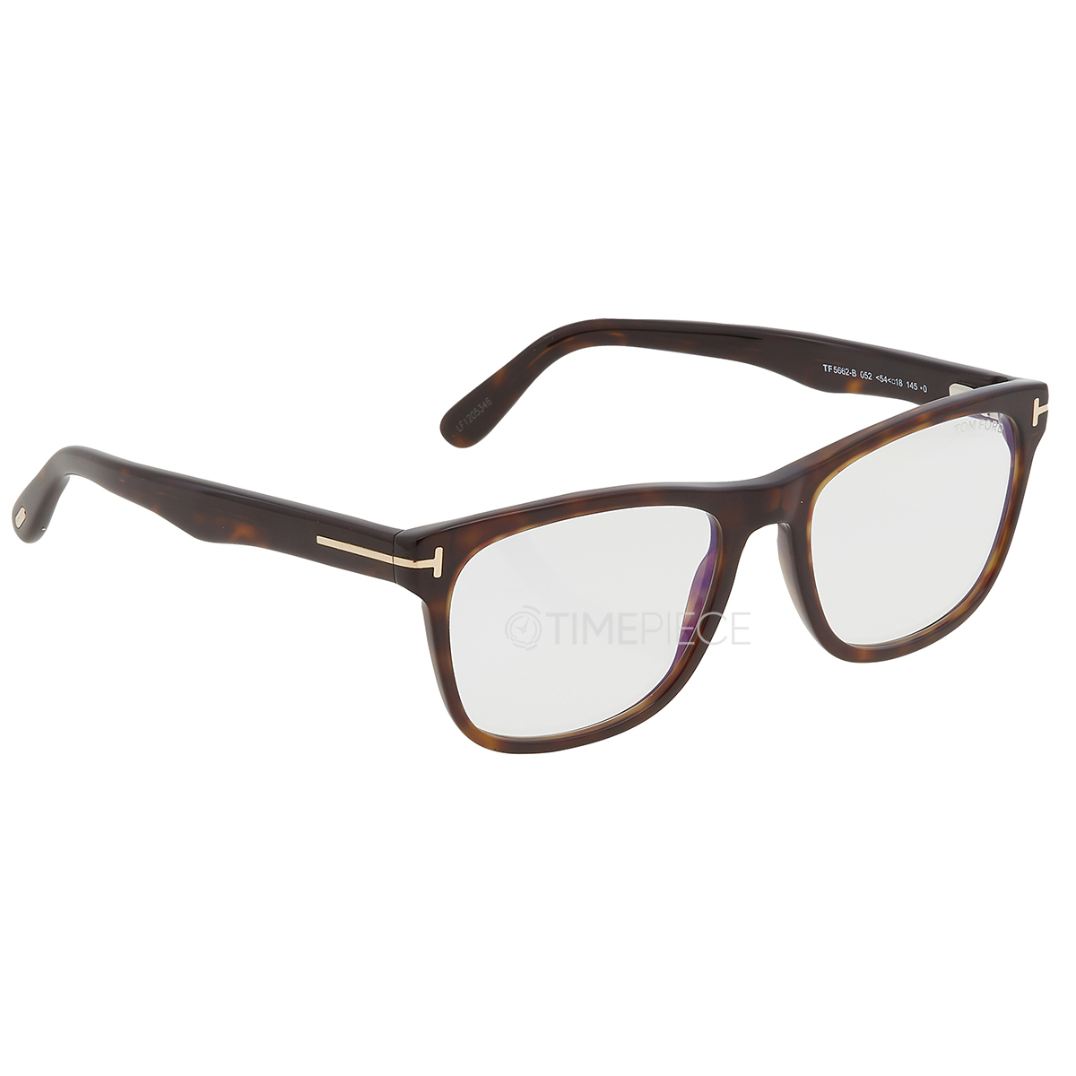 Tom Ford Blue Light Block Square Mens Eyeglasses FT5662-B 052