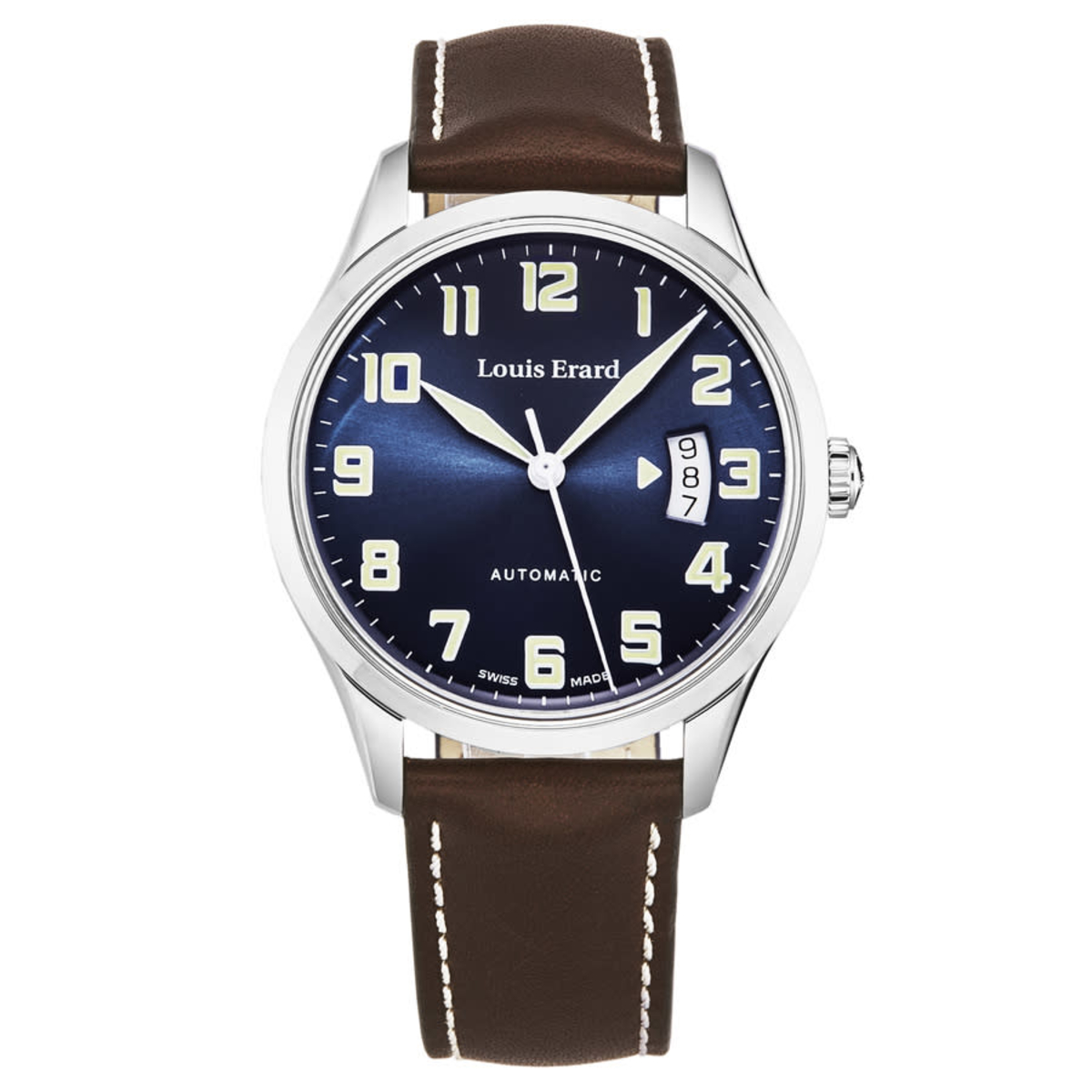 Louis Erard Heritage Automatic White Dial Mens Watch 69297AA01.BVA07