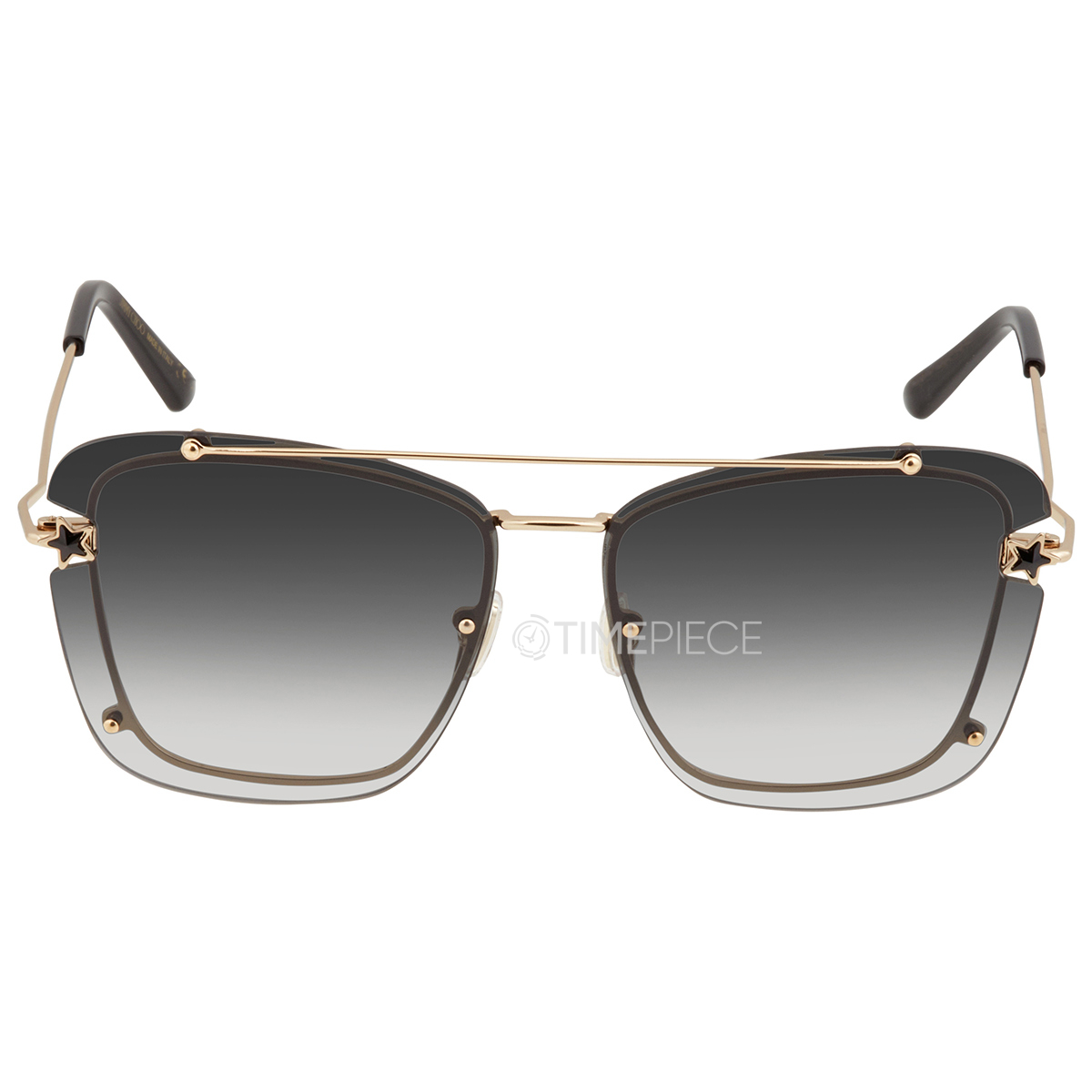 Jimmy Choo Dark Grey Gradient Butterfly Ladies Sunglasses AMBRA/S 0J5G