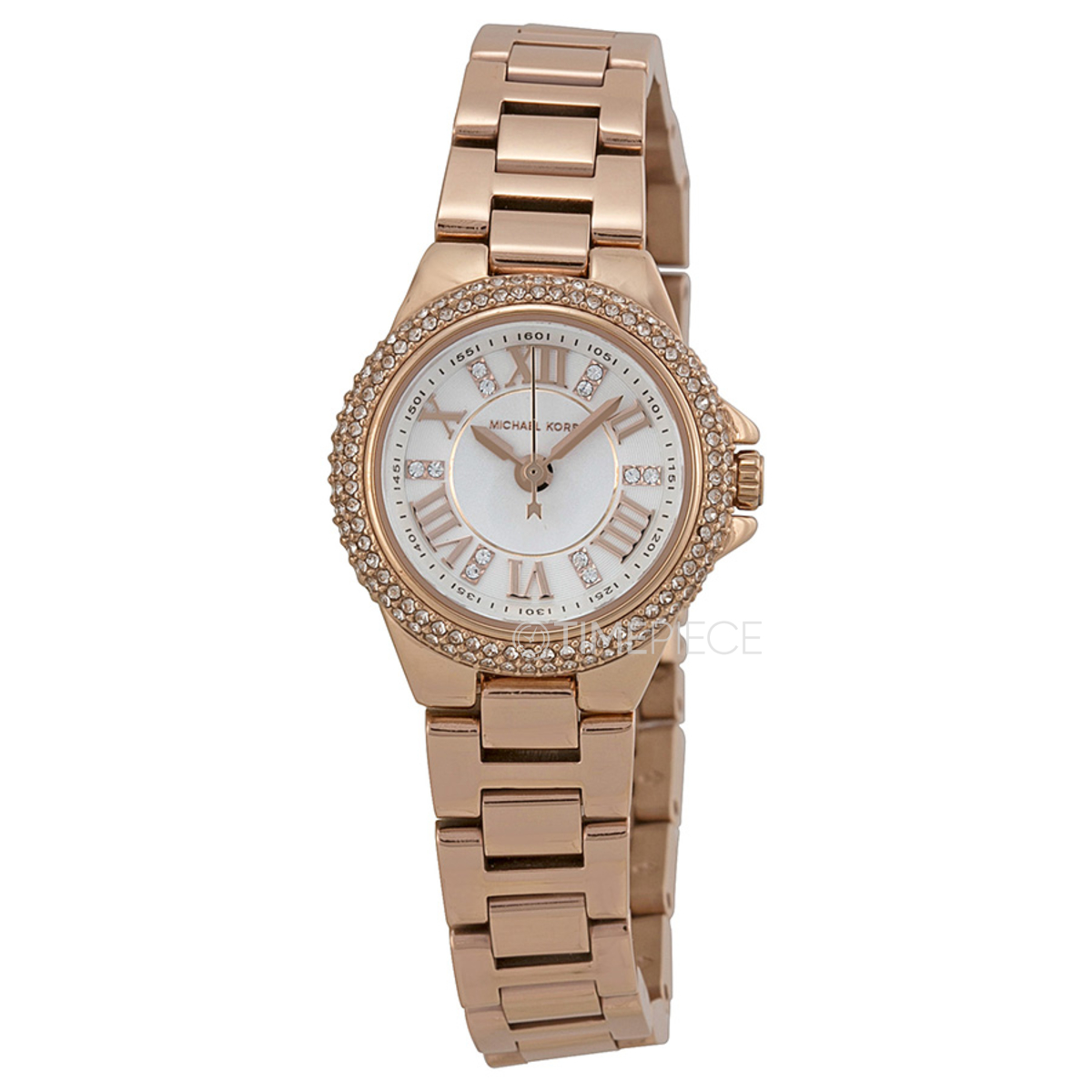 Michael Kors Camille White Dial Rose Gold-tone Ladies Watch MK3253