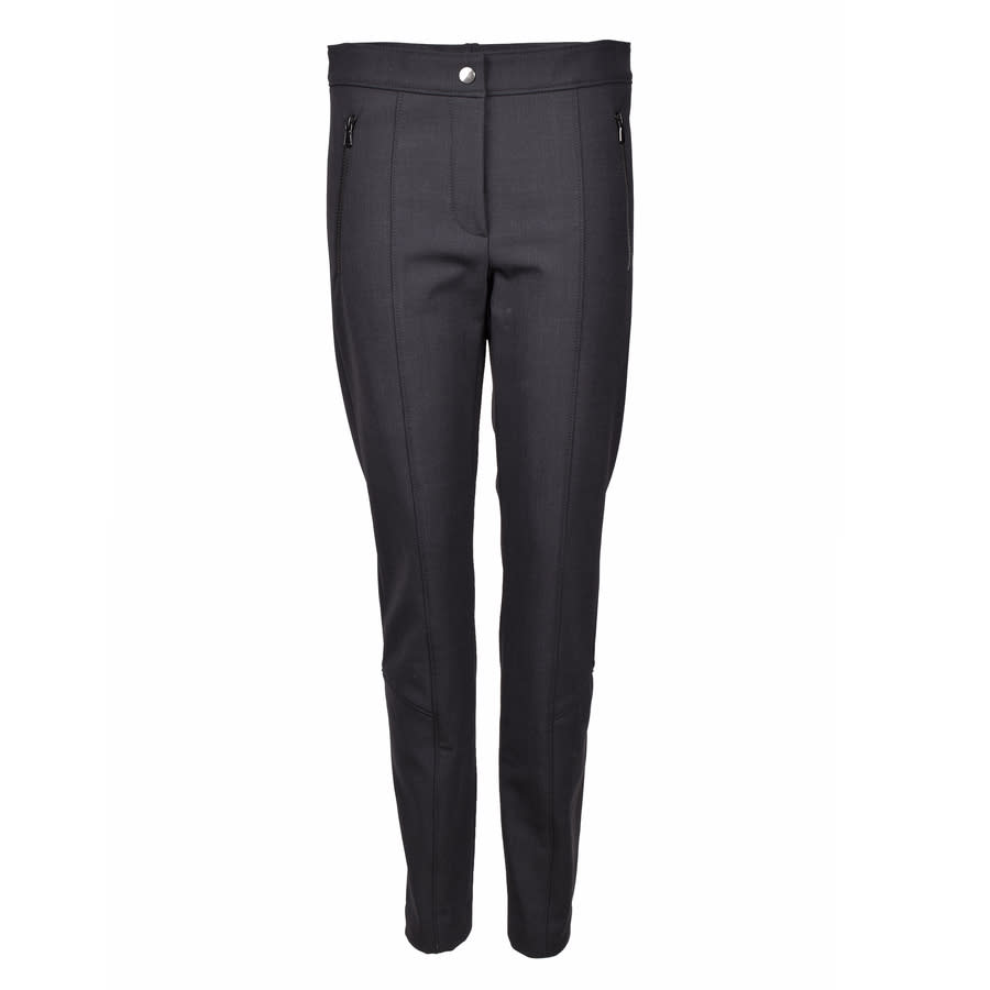 Brunello Cucinelli Gunpowder Virgin Wool Tailored Trousers