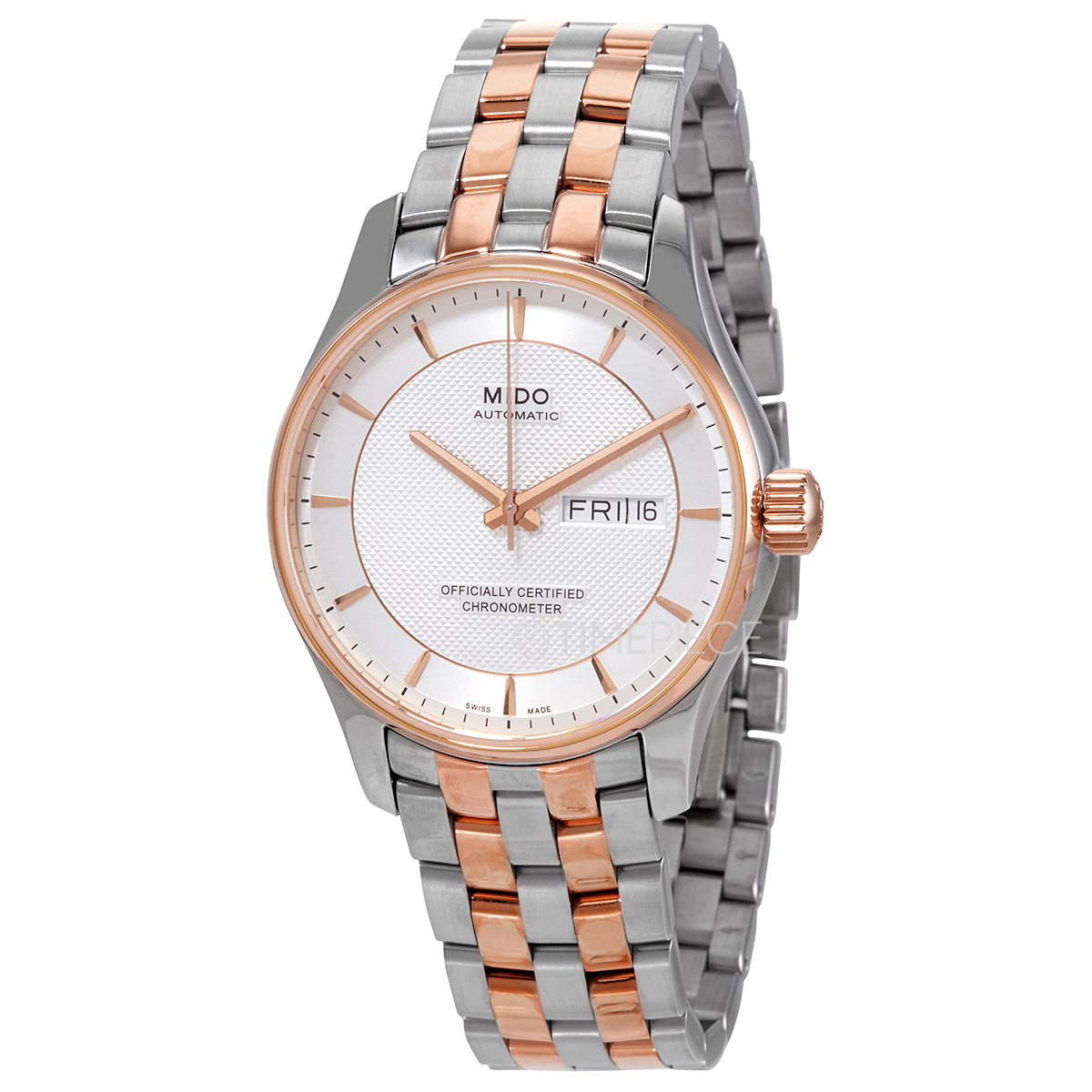 Mido Belluna Automatic Silver Dial Mens Watch M0014312203192