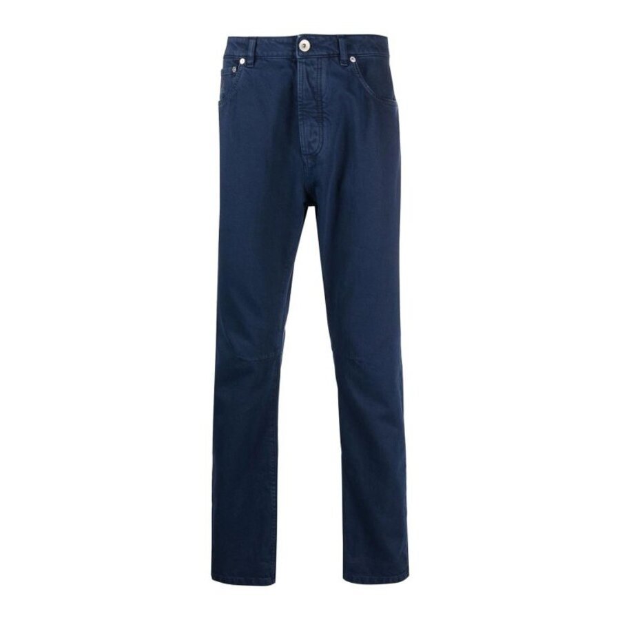 Brunello Cucinelli Blue Tailored Trousers
