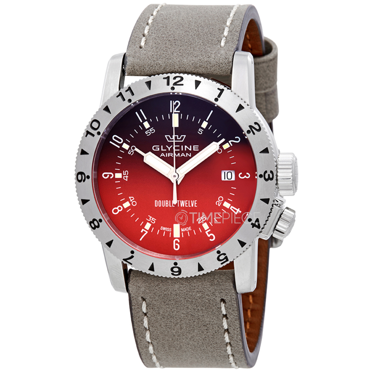 Glycine GL0233 Airman Double Twelve Mens Automatic Watch