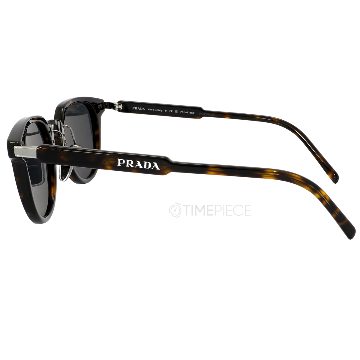 Prada Polarized Black Phantos Mens Sunglasses PR 17YS 2AU08G 49
