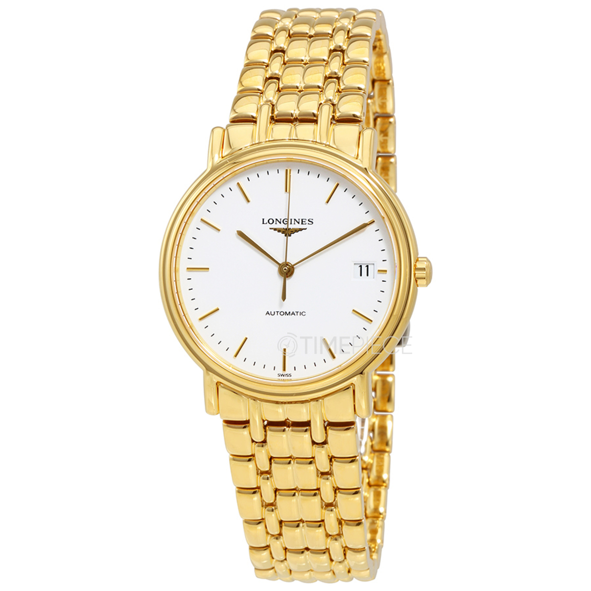 Automatic White Dial Ladies Watch 