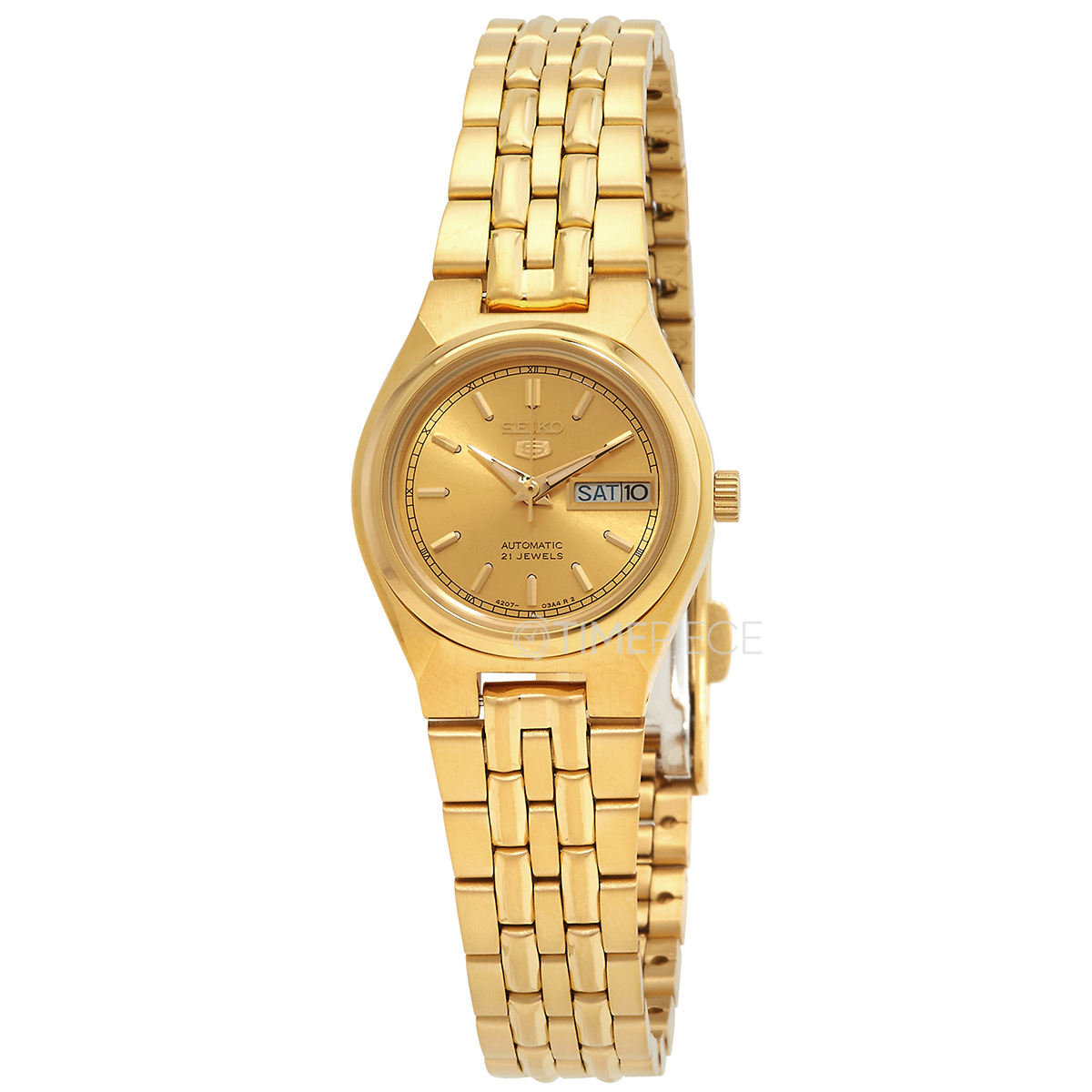 Seiko Automatic Gold Dial Ladies Watch SYMA04K1