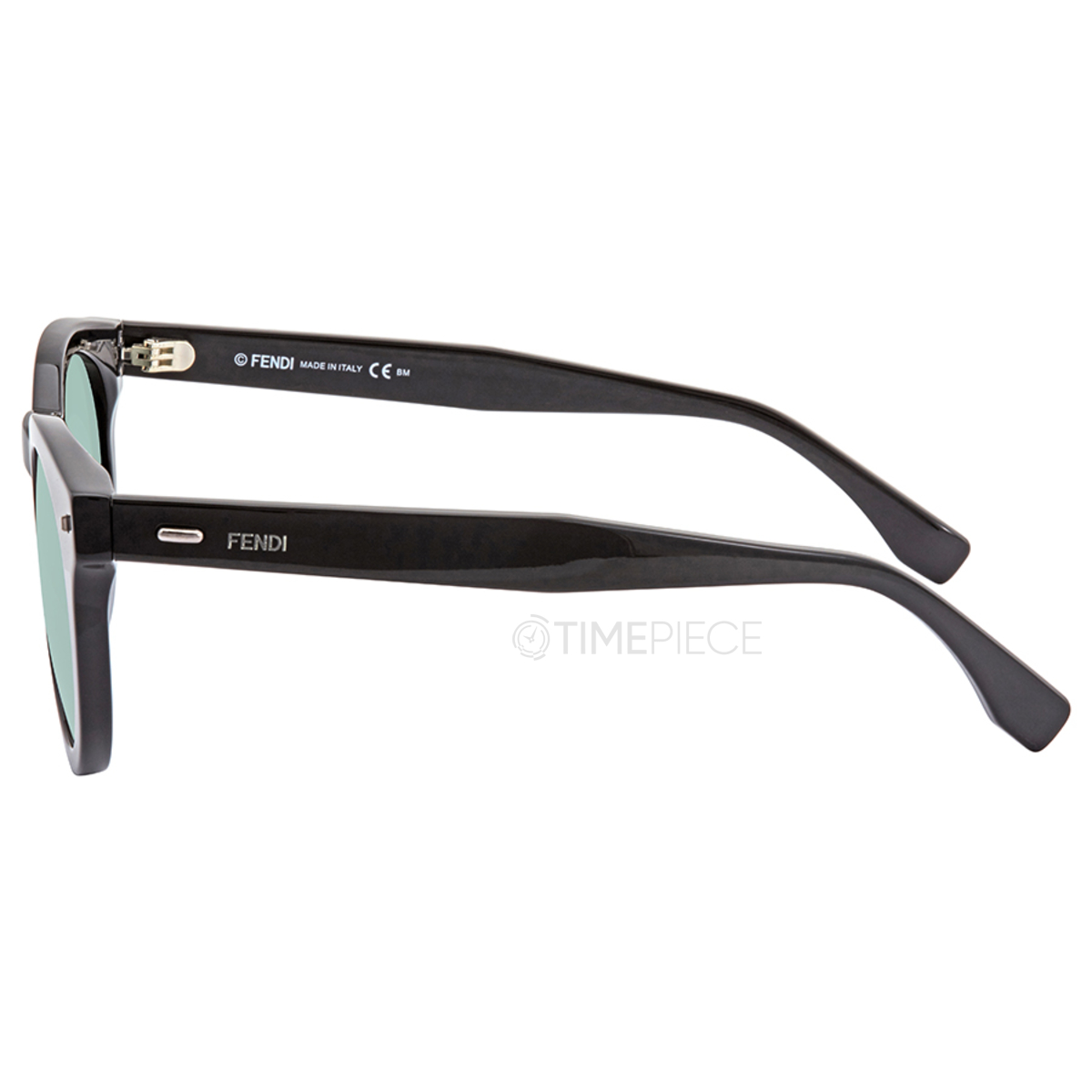 Fendi Green Round Mens Sunglasses FF 0214/S 807/QT 48