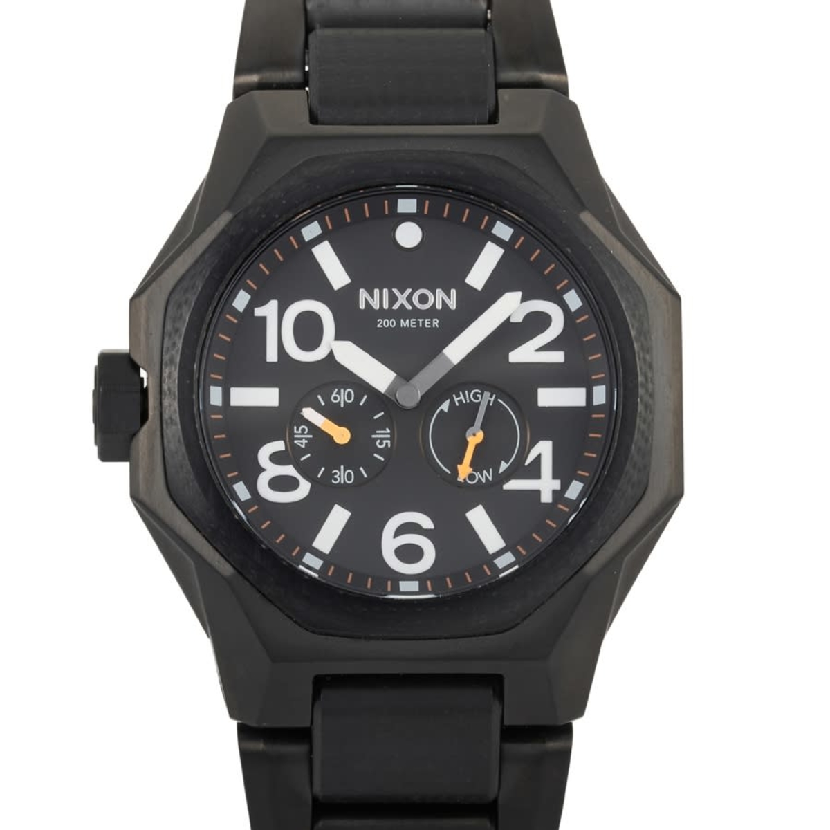 Nixon Tangent All Black Quartz Black Dial Mens Watch A397-001-00